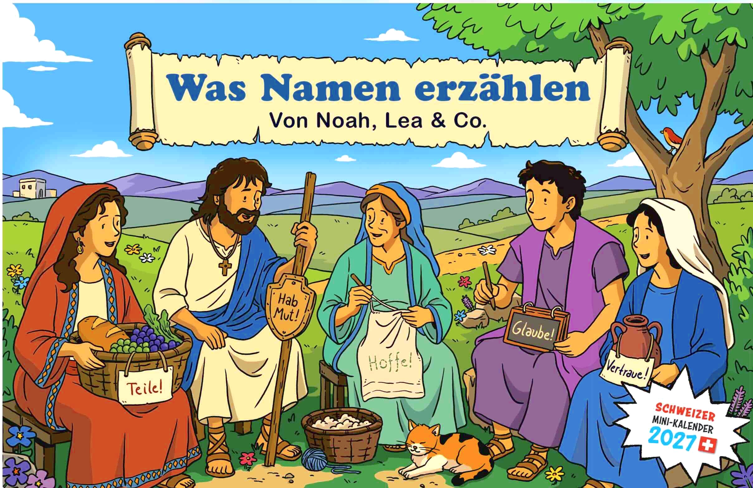 NEU: MINIKALENDER 2027 – Namen und ihre Geschichten
